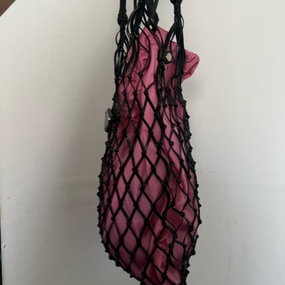 Prada Tessuto Nylon Net Tote. - Picture 3 of 7